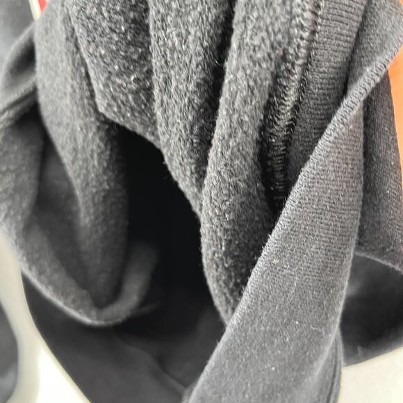 CAROLINA Sweatshirt ADULT L CHAMPION UNIVERSITY COLLEGE NC Fleece Cutout Black - Picture 11 of 15